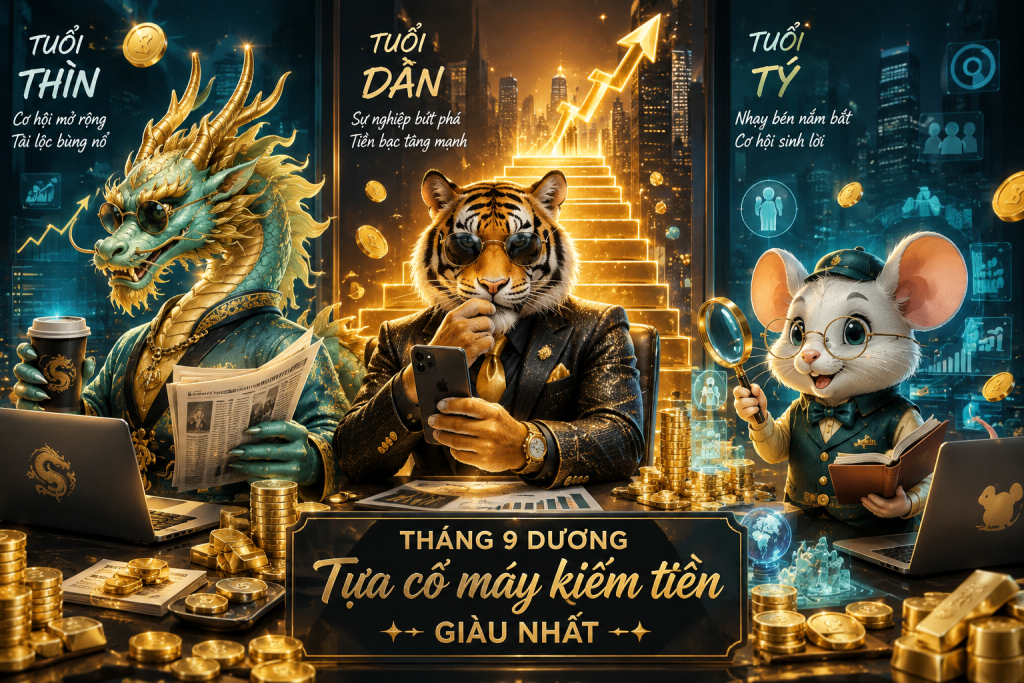 con giáp giàu nhất tháng 9 dương